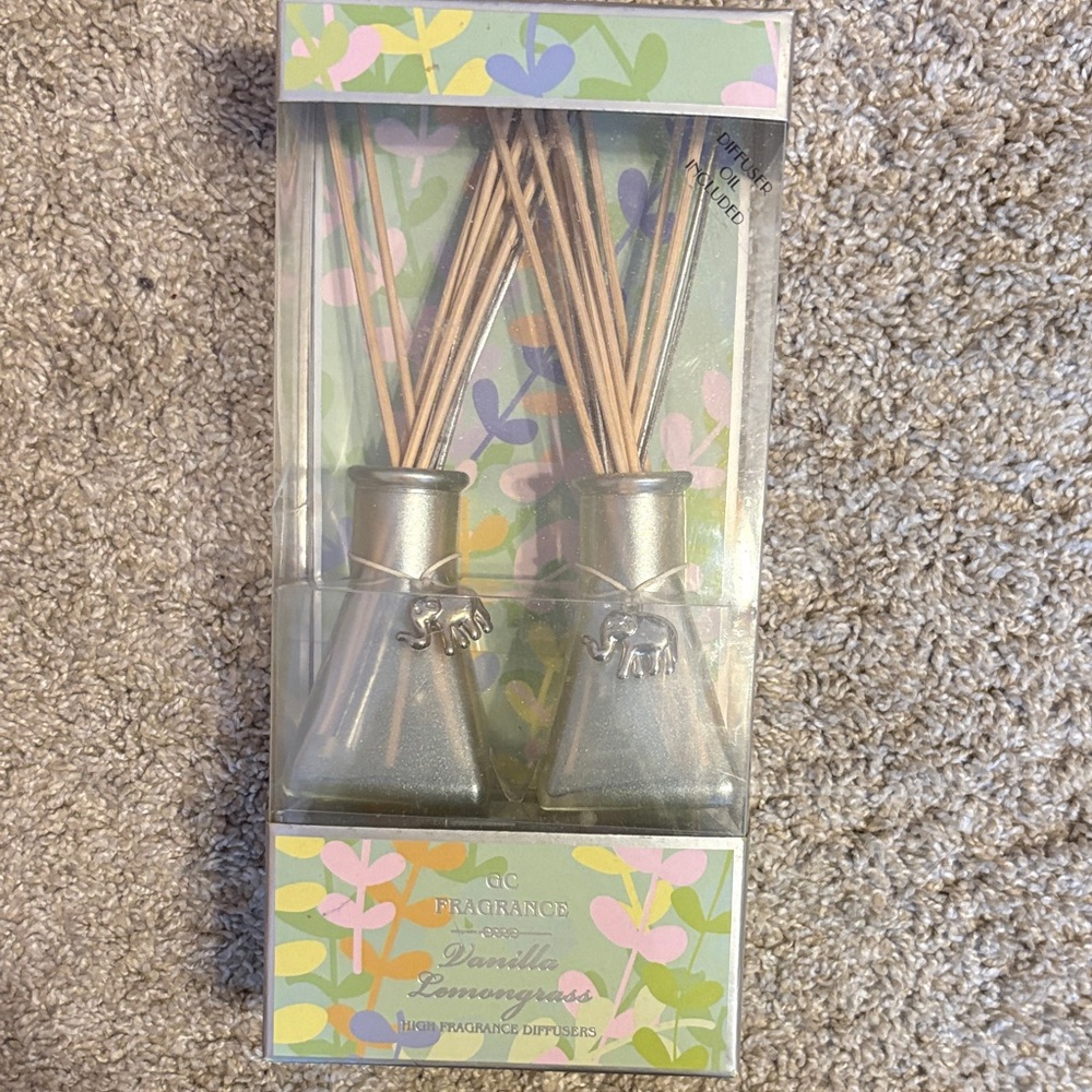 Vanilla Lemongrass Fragrance Diffuser Set